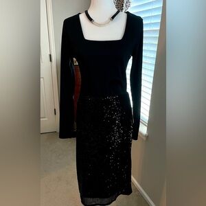 2 piece Lot! Brand New Bodysuit and Skirt, Time and True, Size L & 12-14